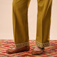 Olive Resort Collar Co-ord Set