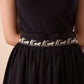 Black Trivela Skirt