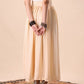 Sandy Beige Trivela Skirt