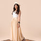 Sandy Beige Trivela Skirt