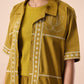 Olive Resort Collar Co-ord Set