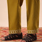 Olive Resort Collar Co-ord Set