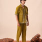 Olive Resort Collar Co-ord Set
