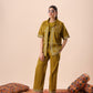 Olive Resort Collar Co-ord Set