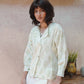Lapel Collar Linen Shirt