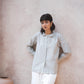 Peter Pan Collar Button Down Shirt