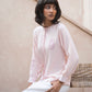 Raglan Sleeves Button Down Shirt