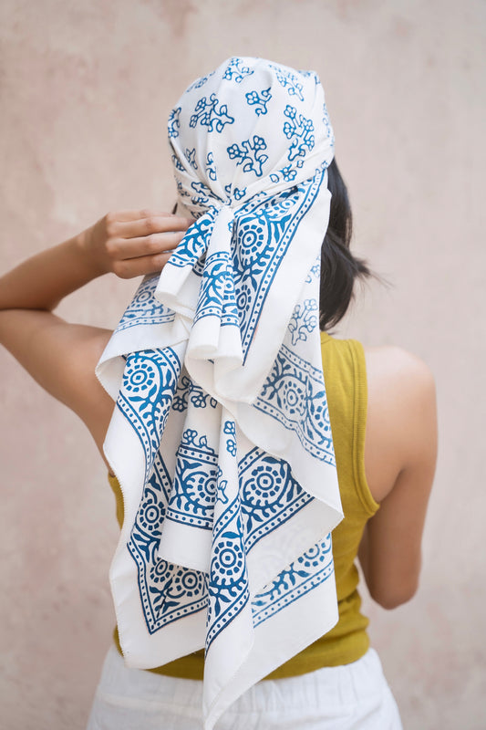 Verstile Block Printed bandana