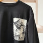 Mountain Graphic Black Sweatshirt