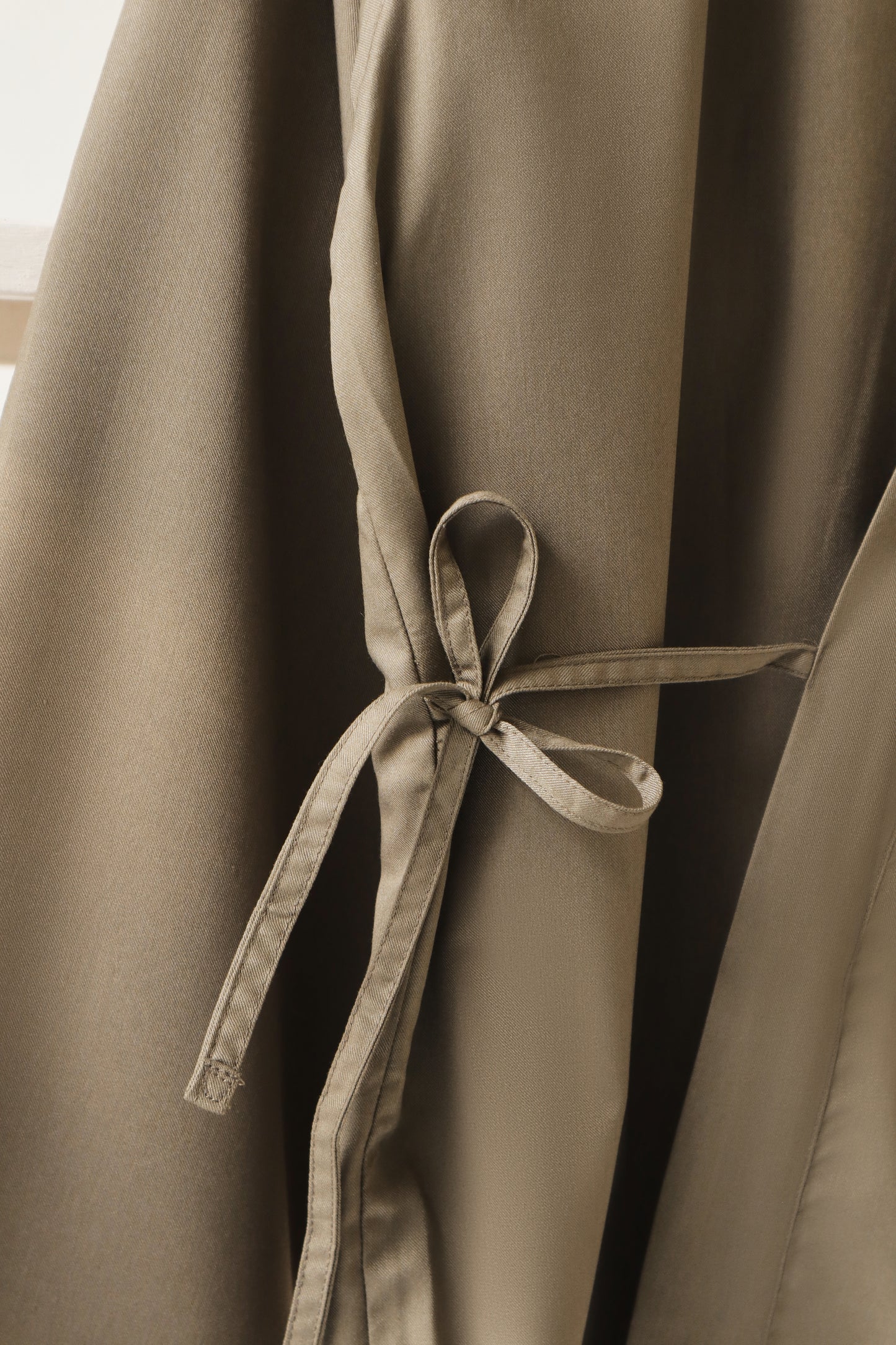 Khakhi Loose Fit Kimono
